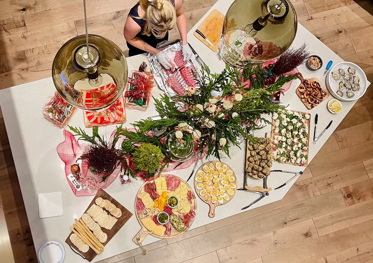 A farm-to-table spread